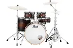 Pearl DMP Decade Satin Brown Burst Rock Set