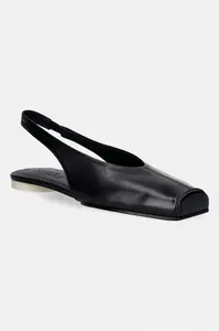 Kožené baleríny MM6 Maison Margiela