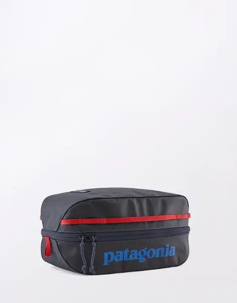 Patagonia Black Hole Cube 6L Smolder Blue w/Amanita Red