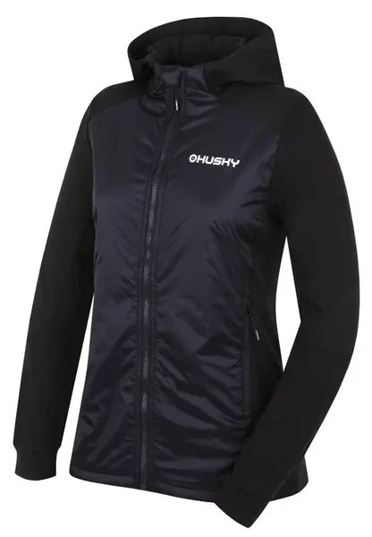 Husky  Any L black, M Dámska mikina na zips