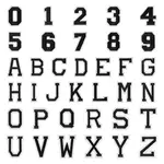 4 Bags 72Pcs Polyester Thread Cloth Patch