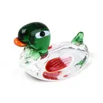 Handmade Lampwork Duck Display Decorations