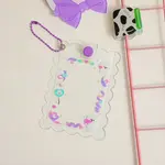 PVC Photocard Sleeve Keychain