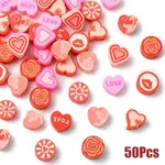 10 Styles Handmade Polymer Clay Beads