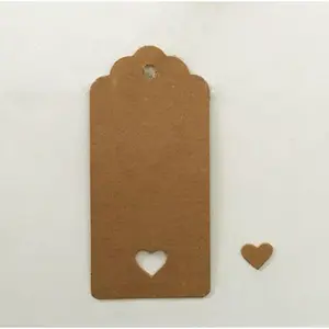 Jewelry Display Kraft Paper Price Tags