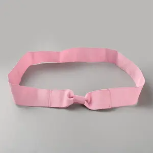 Women's Faux Suede Bowknot Stretchable Hat Band