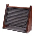 Walnut Wood Ring Display Stand