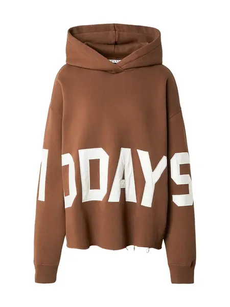 10Days Mikina  hnedá / biela