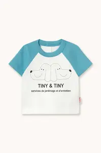 Dětské bavlněné tričko Tinycottons TINY&TINY GRAPHIC BABY TEE