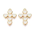 304 Stainless Steel & Enamel Pendants