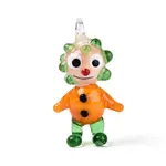 Handmade Lampwork Clown Figurine Pendants