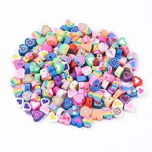 200Pcs Handmade Polymer Clay Beads