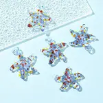 5Pcs Handmade Lampwork Pendants