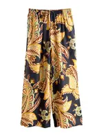 Next Nohavice  hnedá / svetložltá / pastelovo zelená / čierna