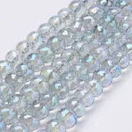 Electroplate Glass Bead Strands