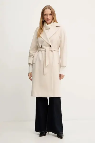 Vlněný kabát Weekend Max Mara RESINA