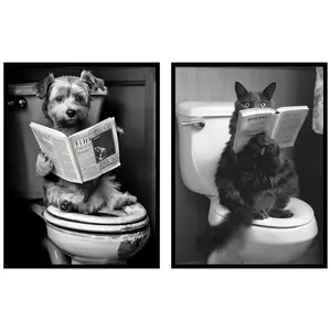 Monee TIŠTĚNÉ OBRAZY NA PLÁTNĚ, zvířata, 30/40 cm