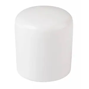 Krytka Ø 18mm, plast, bílá, 4 ks