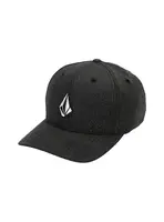 Volcom kšiltovka Full Stone Hthr Flexfit Hat Charcoal Heather | Šedá | Velikost L/XL