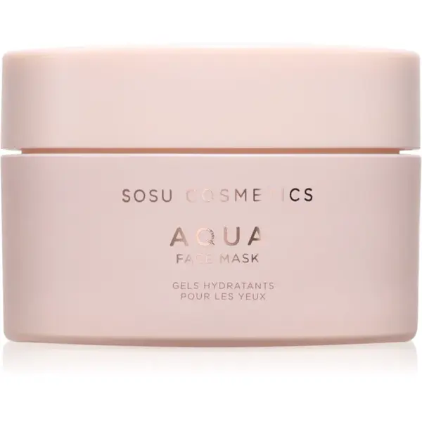 SOSU Cosmetics Aqua Face Mask intenzívne hydratačná pleťová maska 50 g