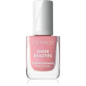 Catrice Sheer Beauties Strengthening Nail Polish posilňujúci lak na nechty odtieň 050 Peonies, Please! 10.5 ml