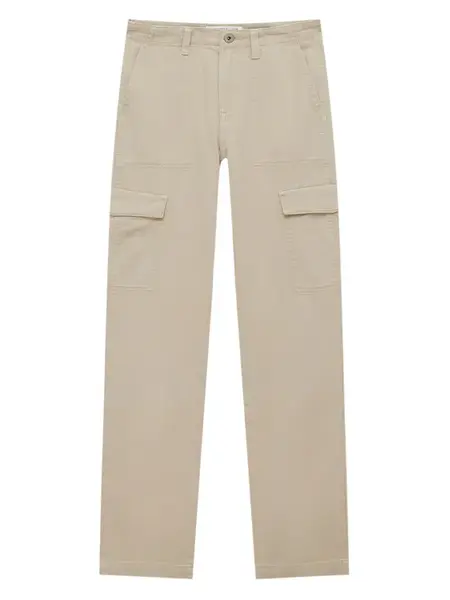 Pull&Bear Rifľové kapsáče  piesková