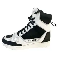 Moto boty W-TEC Bastige černo-bílá 43