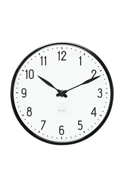 Nástěnné hodiny Rosendahl x Arne Jacobsen bílá barva