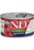 N&D Dog Quinoa Adult Weight Mnmg Lamb&brocolli Mini 140g