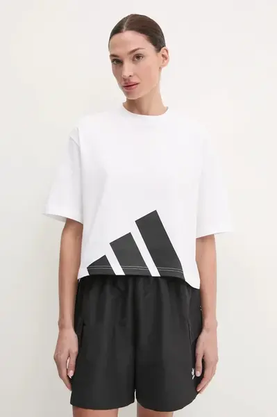 Bavlněné tričko adidas Essentials