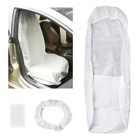 Disposable Non-woven Fabrics Car Seat & Steering Wheel Cover Sets