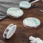 3 Rolls 3 Colors Round Copper Wire