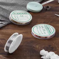 3 Rolls 3 Colors Round Copper Wire