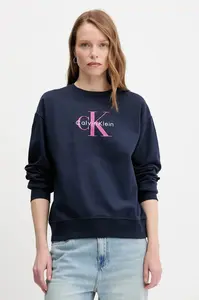 Calvin Klein Jeans mikina dámská s bavlnou
