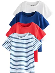 Next Tričko  modrá / tmavomodrá / červená / biela