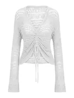 Imily Bela Sveter  prírodná biela