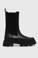 Kožené kotníkové boty Dkny Jonie