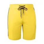 YEAZ Plavecké šortky 'Davey'  citrónová / čierna / biela