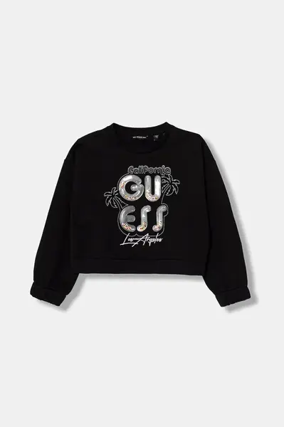 Dětská bavlněná mikina Guess