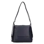 Dámská kožená kabelka/batoh SendiDesign Jena – tmavě modrá