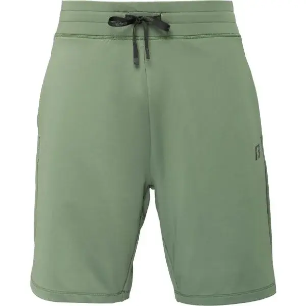 Fitforce MENERES Pánské fitness šortky, khaki, velikost XXL