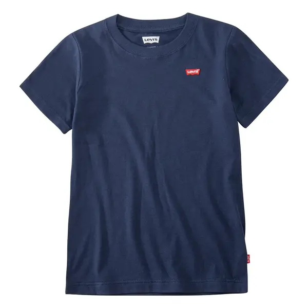 Dětské tričko Levi's tmavomodrá barva, hladké