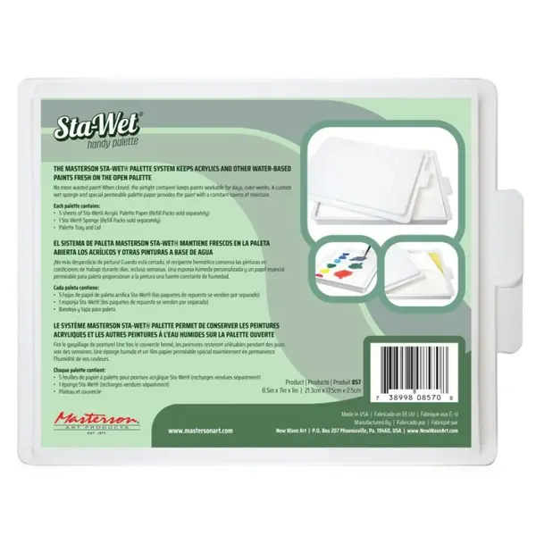 Stay wet paleta Masterson Sta-Wet Handy