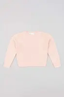 Dětský svetr zippy růžová barva, lehký