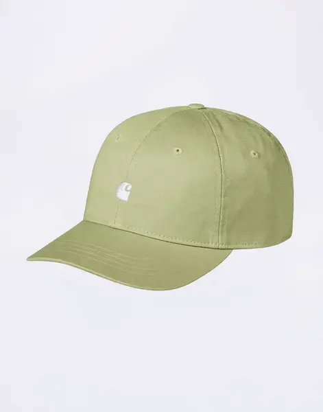 Carhartt WIP Madison Logo Cap Gentle Green/White