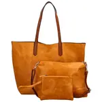 Dámský set kabelek žlutý - Firenze Zorika