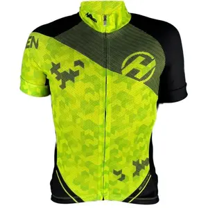HAVEN SINGLETRAIL KID NEO Dětský cyklistický dres, reflexní neon, velikost