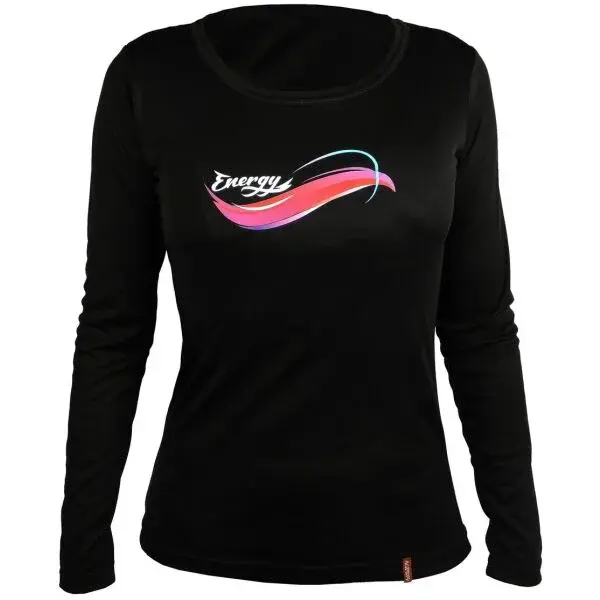 HAVEN ENERGY LONG Dámský dres s dlouhým rukávem, černá, velikost