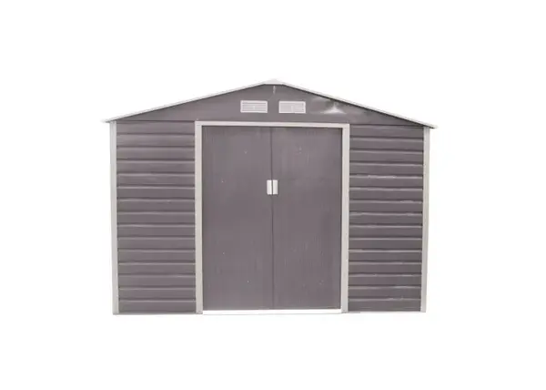 Záhradný domček G21 GAH 706 - 277 X 255 cm, sivý PE63900551