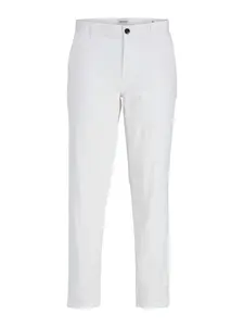 JACK & JONES Chino nohavice 'JPSTACE JJSUMMER'  biela